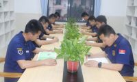 柳州市城中区消防救援大队组织开展“书香润消防·阅读促成长”世界读书日  主题阅读活动