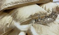 国际奢品大牌DOLOMIA推出30w“新奢宠”，典藏版耀珀鎏金鹅绒被