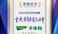 千年舟板材荣膺“2020中国消费者信赖十大家居品牌”称号