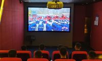 柳州市城中区消防救援大队组织收看《精彩火焰蓝》119全国消防日音乐特别节目