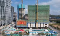 深圳“工业上楼”博创科技大厦项目封顶