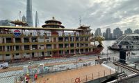 户外地板工程案例：肯帝亚户外地板落地上海外滩16铺码头