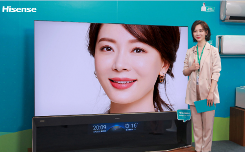 海信电视高清屏幕，带你还原真实色彩