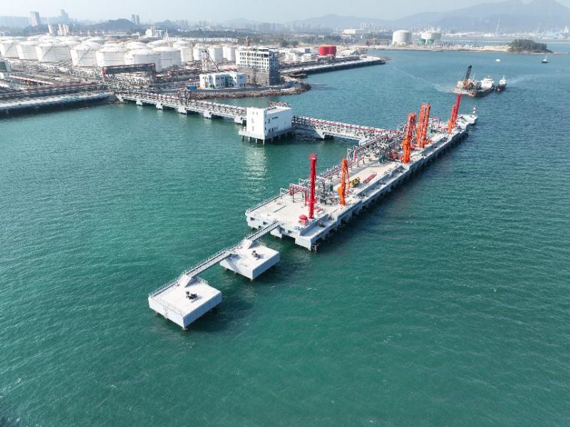 惠州港荃湾港区5万吨级液化烃码头正式建成，助力世界级绿色石化产业基地建设