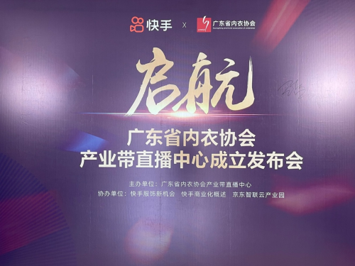 广东省内衣协会产业带直播中心正式成立运营