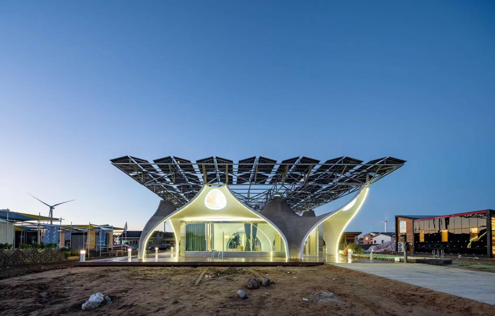 第三届中国国际太阳能十项全能竞赛房屋落成