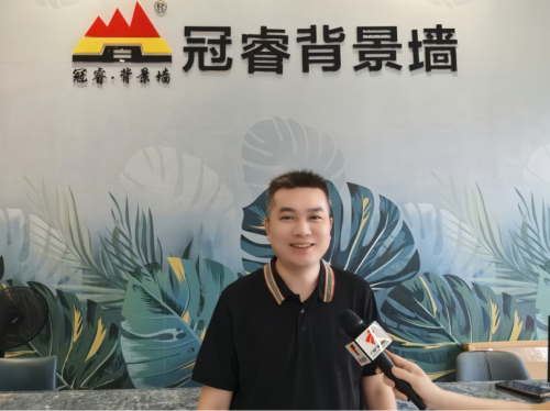 冠睿艺术家居刘孝斌:佛山岩板热弯源头厂家 全屋定制家居优选品牌