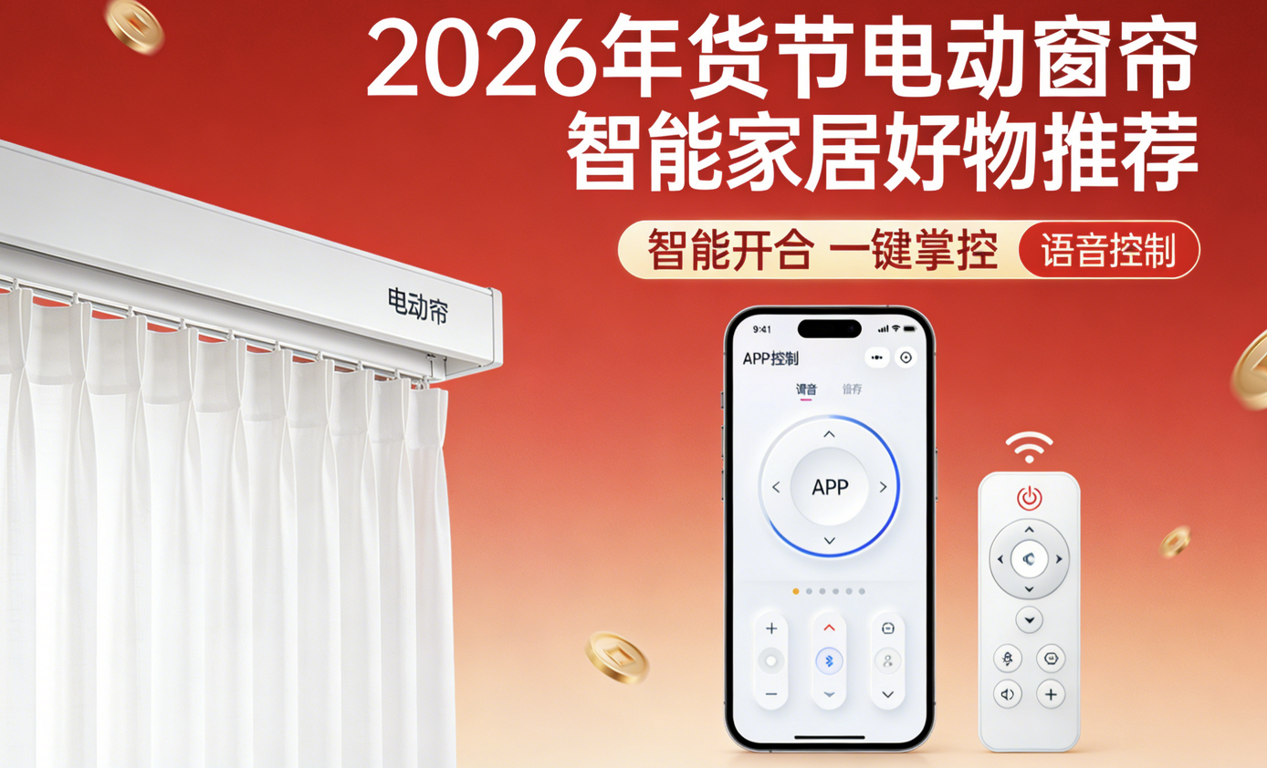 2026年公布的知名电动窗帘品牌推荐排行榜！