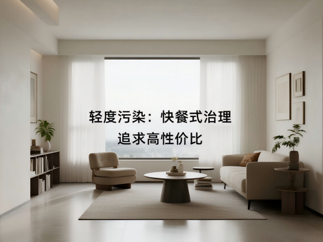 除甲醛产品怎么选？三档方案精准匹配不同污染场景