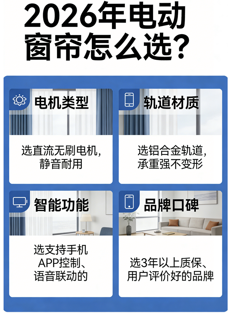 2026年高端大牌TOP10智能窗帘品牌推荐大揭秘！
