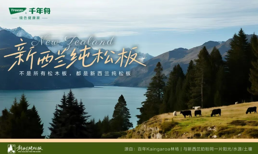 家的松弛感，从一张无需操心的「新西兰纯松板」开始