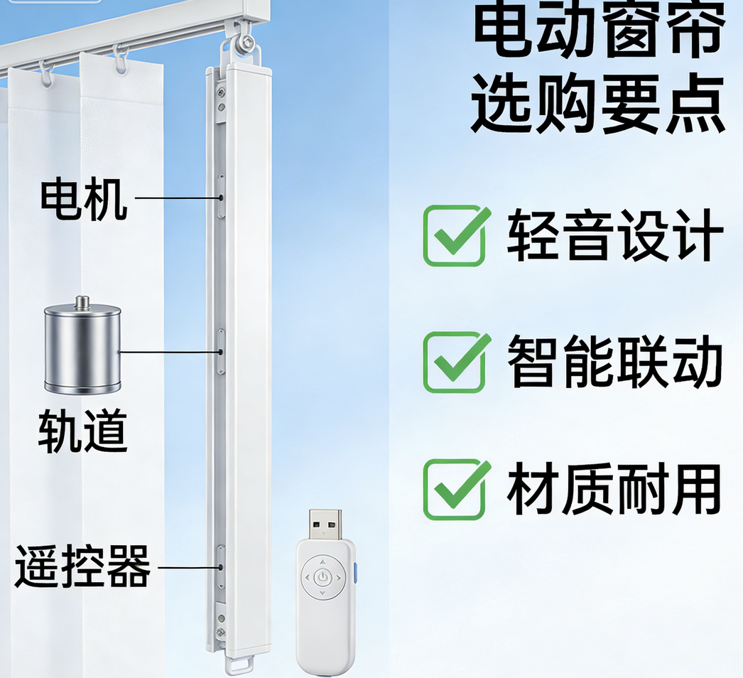 2026年静音窗帘怎么选？市面十大热门电动窗帘品牌评测！