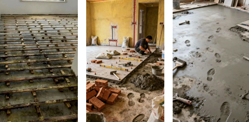 告别噪音与等待！千年舟装配式静承架空地面，重塑你的舒适空间